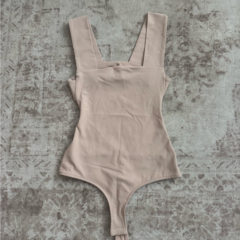 Free People Light Pink Bodysuit